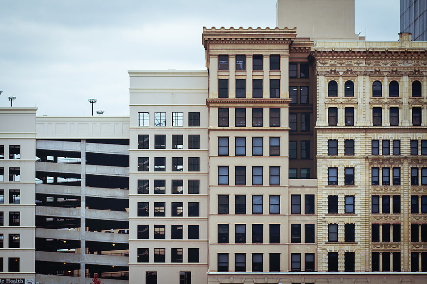 Urban Architecture Facades and Parking Garage