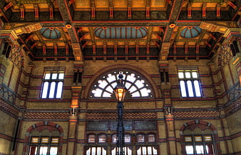 Ornate Groningen Central Station Interior Architecture