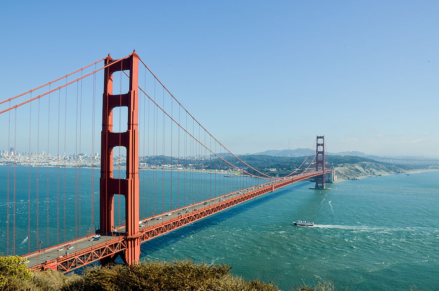 Golden Gate Bridge San Francisco Bay View