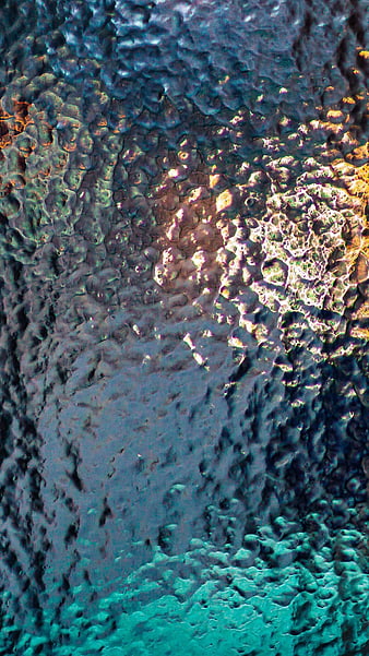 Abstract Iridescent Frosted Glass Texture Background