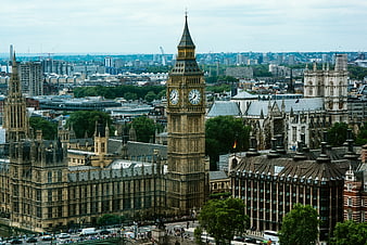 Big Ben and Houses of Parliament London Skyline