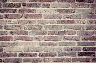 Textured Old Brick Wall Background in Brown and Grey