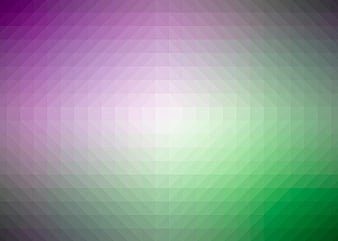 Abstract Geometric Gradient Background with Purple and Green Hexagons