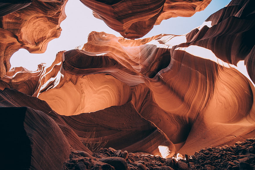 Antelope Canyon Slot Canyon Sandstone Rock Formations