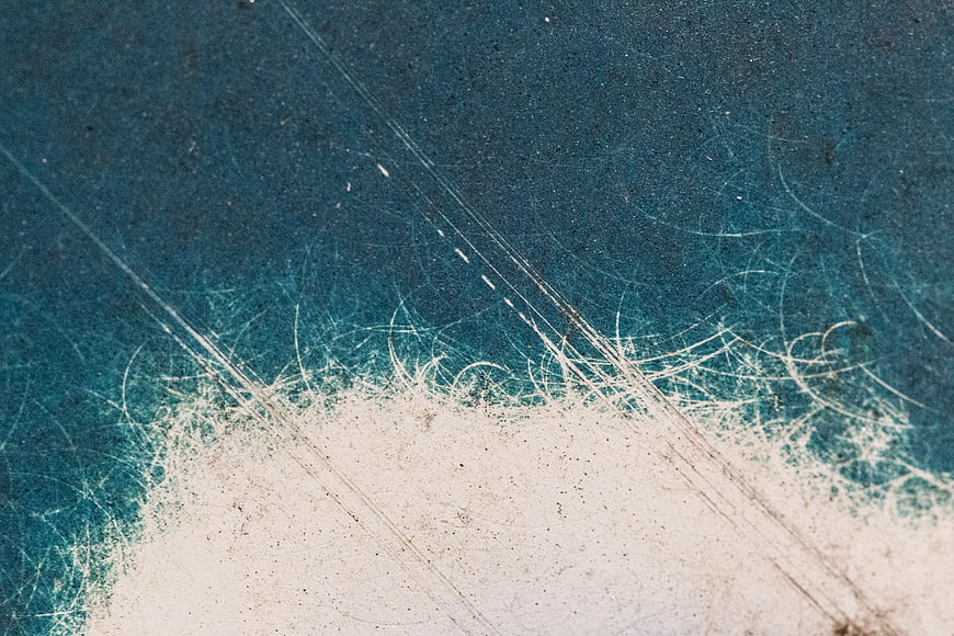 Abstract Blue and White Grunge Texture Background