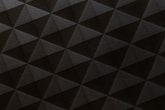 Dark Geometric 3D Triangle Pattern Texture Background