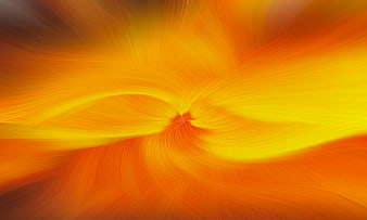 Abstract Orange and Yellow Swirling Energy Background