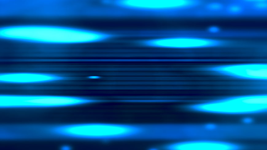 Abstract Blue Digital Technology Background with Light Streaks